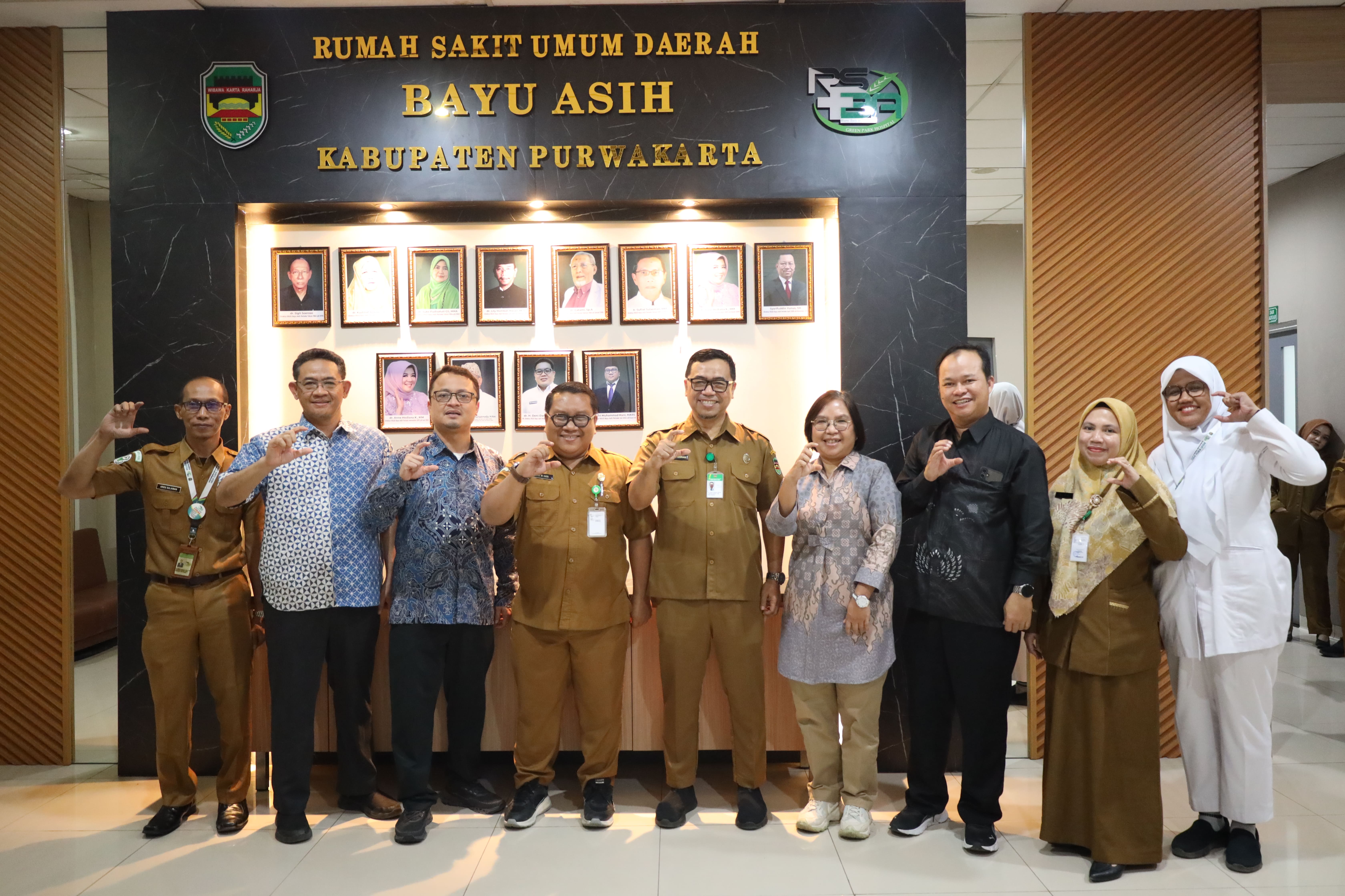 Visitasi Layanan Jantung RSUD Bayu Asih oleh RSHS Bandung
